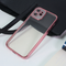 Maska / futrola Silikon Camera Diamond iPhone 12 6.1 roze.