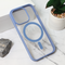 Maska / futrola Magsafe Shining Camera za iPhone 15 Pro 6.1 plava.