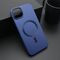 Maska / futrola ELEGANT MAGSAFE za iPhone 15 Plus plava (MS).