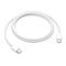 USB data kabl za iPhone Type-C na Type-C 1m pleteni beli (MS).