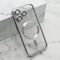 Maska / futrola CAMERA PROTECT MagSafe za iPhone 15 Pro (6.1) srebrna (MS).