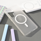 Maska / futrola Magsafe mat PC za Samsung S938 Galaxy S25 Ultra bela.