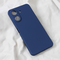 Maska / futrola Teracell Soft Velvet za Xiaomi Redmi 13C tamno plava.