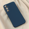 Maska / futrola Teracell Soft Velvet za Samsung A556 Galaxy A55 5G tamno plava.