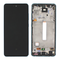 LCD displej za Samsung A525/Galaxy A52 2021 + touchscreen + frame Blue Service Pack original/GH82-25524B.
