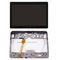 LCD displej za Samsung P5100/Galaxy Tab 2 10.1+touch screen crni+frame Service Pack original/GH97-13538B.