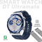 Smart Watch DT Ultramate plavi (metalna+silikonska narukvica).