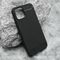 Silikonska maska / futrola BRUSHED za iPhone 12/12 Pro (6.1) crna (MS).