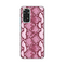 Silikonska maska / futrola print za Xiaomi Redmi Note 11/Redmi Note 11s Pink Snake.
