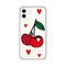 Silikonska maska / futrola print za iPhone 11 6.1 Cherry.