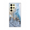 Silikonska maska / futrola print za Samsung S928B Galaxy S24 Ultra Blue Gold Marble.