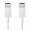 Samsung data kabl PD Type C na Type C 1m beli BULK (EP-DA705-BWE).