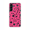 Silikonska maska / futrola print ultra tanka za Samsung A556B Galaxy A55 Dottie Dottie Pink.
