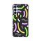 Silikonska maska / futrola print za Samsung A156 Galaxy A15 5G Happy Lines gray.