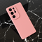 Silikonska maska / futrola Teracell Giulietta za Samsung S938 Galaxy S25 Ultra mat tamno roze.