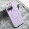 Maska / futrola FLEX MagSafe za iPhone 15 Pro Max (6.7) ljubicasta (MS).