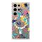 Maska / futrola silikonska print MagSafe za Samsung S928 Galaxy S24 Ultra 5G rainbow palm (MS).