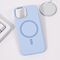 Maska / futrola Magsafe Pure Plus za iPhone 15 6.1 svetlo plava.