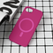 Maska / futrola Magsafe Pure color za iPhone 16e tamno pink.