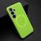Maska / futrola PASTEL COLOR MagSafe za Samsung S931 Galaxy S25 5G zelena (MS).