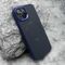 Maska / futrola CARBON MagSafe za iPhone 14 (6.1) plava (small camera) (MS).