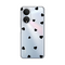 Silikonska maska / futrola print ultra tanka za Huawei Honor X7 Hearts.