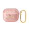 Maska / futrola Guess za Airpods 3 PU Glitter Flake pink (GUA3HGGSHP).