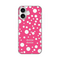 Silikonska maska / futrola print ultra tanka za iPhone 16 6.1 Dottie Dottie Pink.