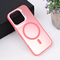 Maska / futrola Magsafe providna za iPhone 16 Pro roze.