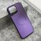 Maska / futrola COLOR METAL MagSafe za iPhone 16 Pro Max (6.9) ljubicasta (MS).