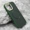 Maska / futrola CARBON MagSafe za iphone 16 (6.1) zelena (big camera) (MS).