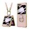 Maska / futrola GOLD EDGE za Samsung F741B Galaxy Z Flip 6 5G roze (GKK case) (MS).