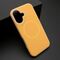 Maska / futrola PASTEL COLOR MagSafe za iphone 16 (6.1) narandzasta (MS).