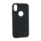 Silikonska maska / futrola BRUSHED za Iphone X/XS crna (MS).