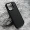 Silikonska maska / futrola BRUSHED za iPhone 16 Pro (6.3) crna (MS).