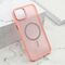 Maska / futrola SHINING MAGSAFE za iPhone 15 Plus roze (MS).