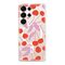 Maska / futrola silikonska print MagSafe za Samsung S938 Galaxy S25 Ultra 5G cherry (MS).