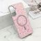 Futrole GLAM GLOW MagSafe za Samsung A366 Galaxy A36 5G roze (MS).