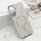 Futrole GLAM GLOW MagSafe za Samsung A366 Galaxy A36 5G srebrna (MS).
