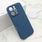 Maska / futrola VELVET TOUCH MagSafe za iPhone 16 Pro (6.3) plava (MS).