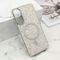 Futrole GLAM GLOW MagSafe za Samsung S937 Galaxy S25 Edge 5G zlatna (MS).