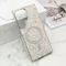 Futrole GLAM GLOW MagSafe za Samsung S928 Galaxy S24 Ultra 5G srebrna (MS).