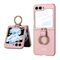 Maska / futrola SMOOTH RING za Samsung F741B Galaxy Z Flip 6 5G roze (GKK case) (MS).