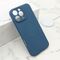 Maska / futrola VELVET TOUCH MagSafe za iPhone 16 Pro Max (6.9) plava (MS).