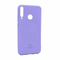Silikonska maska / futrola Teracell Giulietta za Huawei P40 Lite E mat ljubicasta.