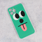 Maska / futrola Smile face za iPhone 12 Pro Max 6.7 zelena.