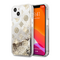 Maska / futrola Guess Hc Liquid Glitter Peony za iPhone 13 zlatna (GUHCP13MLGPEGO).