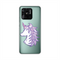 Silikonska maska / futrola print ultra tanka za Xiaomi Redmi 10C Purple Unicorn.