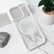 Maska / futrola Magsafe Frame Color za iPhone 15 Pro 6.1 bela.