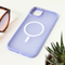 Maska / futrola Magsafe colorful za iPhone 15 Plus lila.